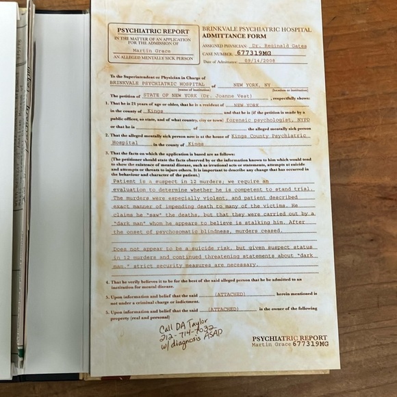 Book: Personal Effects Dark Art Novel by J.C.Hutchins - Picture 5 of 16